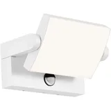 V-Tac Außenleuchte Aluminium 16,0 cm inkl. Bewegungsmelder weiß