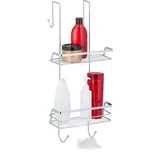 Relaxdays Duschablage Duschablage 25.5 x 60 cm