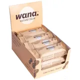 Wana WaffandCream Proteinriegel, 12 x 43 g Riegel, Chocolate & Peanut Butter Cream