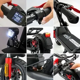 Velix E-Kick 20 Pro E-Scooter eKFV schwarz