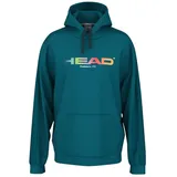 Head Kapuzenpullover Rally Hoody Teal - L