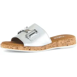 Gabor comfort RHODOS für Damen, silber, Größe 41 EU / 7,5 UK