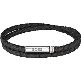 Boss ARES SUMMER Armband braun schwarz 19 cm