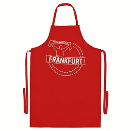 multifanshop Grillschürze - Frankfurt - Meine Fankurve - Druck weiß - Schürze