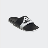 adidas Adilette Comfort Schlappen, Core Black/Ftwr White/Ftwr White, 39