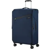 Samsonite Litebeam 4 Rollen Trolley 77 cm mit Dehnfalte blau