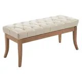 CLP Sitzbank Ramses Kunstleder antik-hell creme/100 cm
