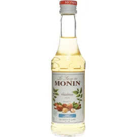 Monin Haselnuss zuckerreduziert (light) - Monin Sirup Kleinflasche (0,25l)