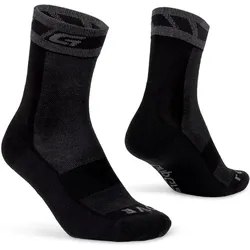 GRIPGRAB Merino Winter Socken Schwarz Modell 2025