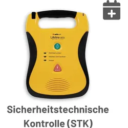 Sicherheitstechnische Kontrolle (STK) für Defibtech Defibrillatoren - postalisch