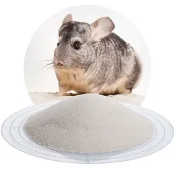 Chinchillasand weiß 0,1-0,3 mm - 25 kg Sack