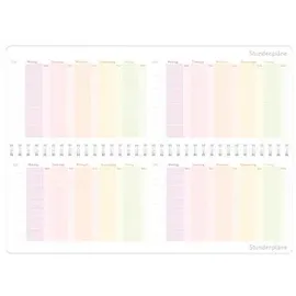 Häfft Tischkalender Rainbow 2026/2027