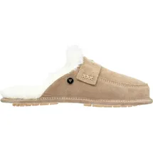 Vanuba Pantoffeln Beige/Weiß 40