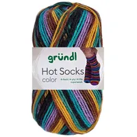 120 Sockenwolle Hot Socks Color Parrot 50 g