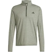 adidas Training-Sweatshirt 1/4-Zip Night Cargo/Black S