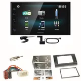 Kenwood DMX-125DAB Bluetooth DAB+ USB MP3 Einbauset für Suzuki Swift Sport EZ MZ