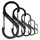 NITE IZE Karabiner S-Biner Gr. 4 Kletterausrüstung Schwarz