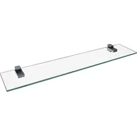 Fackelmann Glasablage 60 cm Chrom