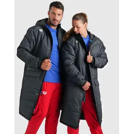 Arena Parka Unisex Einfarbig - Asphalt - L