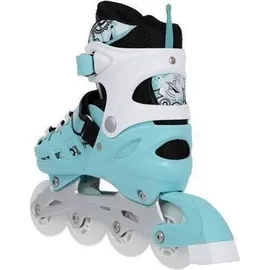 Nils Extreme 4-in-1 Inline-/Schlittschuhe Mint NH10905 Verstellbarer Multi-Skate für Straße und Eis - Türkis