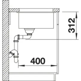 Blanco SUBLINE 700-U