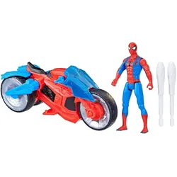 Spiderman SPIDER-MAN Playset Vehicle and figure, 10 cm