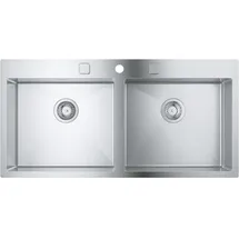 Grohe K800 rechts Auflagespüle Edelstahl Handbetätigung 1024 x 510 mm