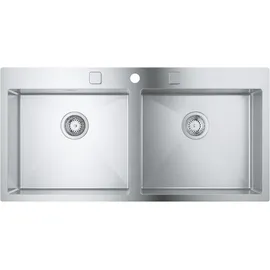 Grohe K800 rechts Auflagespüle Edelstahl Handbetätigung 1024 x 510 mm