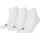 Puma Unisex Quarter Socken 3 Paar Weiß 47-49