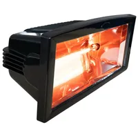 Brubaker Infrarot Heizstrahler 1,3 kW schwarz