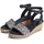 Tommy Hilfiger TH MID ESPAD WEDGE JACQUARD Damen Blau 42