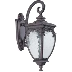 Wandlampe Wandleuchte Außenlampe Hauswandleuchte IP54 bronze antik Höhe 48cm