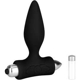 Rocks-Off Petite Sensations Plug, 11 cm, schwarz