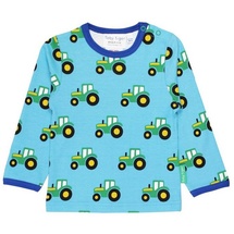 Toby Tiger Langarmshirt mit Traktor Print 1 St