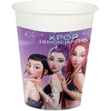 Procos Pappbecher 0,2 l Multicolor 8 St.