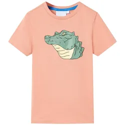 Kinder-T-Shirt Hellorange 104