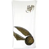 Groovy Golden Snitch Badetuch 75 x 150 cm gold/weiß