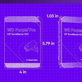 Western Digital Purple Pro 24 TB 3,5" 6 Gb/s
