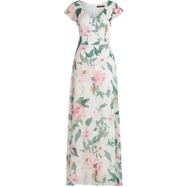 Vera Mont Damen kurzarm 38, Cream/Rosé - 38W