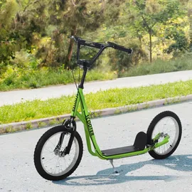 Homcom Scooter Kinderroller Grün