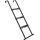 EXIT TOYS EXIT Trampolin Leiter Schwarz f. Rahmenhöhe von 95-110cm