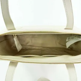 Valentino Sunshine Re Shopper Kunstleder Beige/White