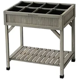 Veg Trug Kräuterhochbeet 78 x 58 x 80 cm grau