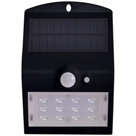 V-Tac Solar-LED Wandleuchte VT 767-2 (8277) mit Sensor, 1,5W, schwarz