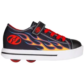 Heelys Rollschuhe X2 Snazzy Black Yellow Red Flame - schwarz - 34