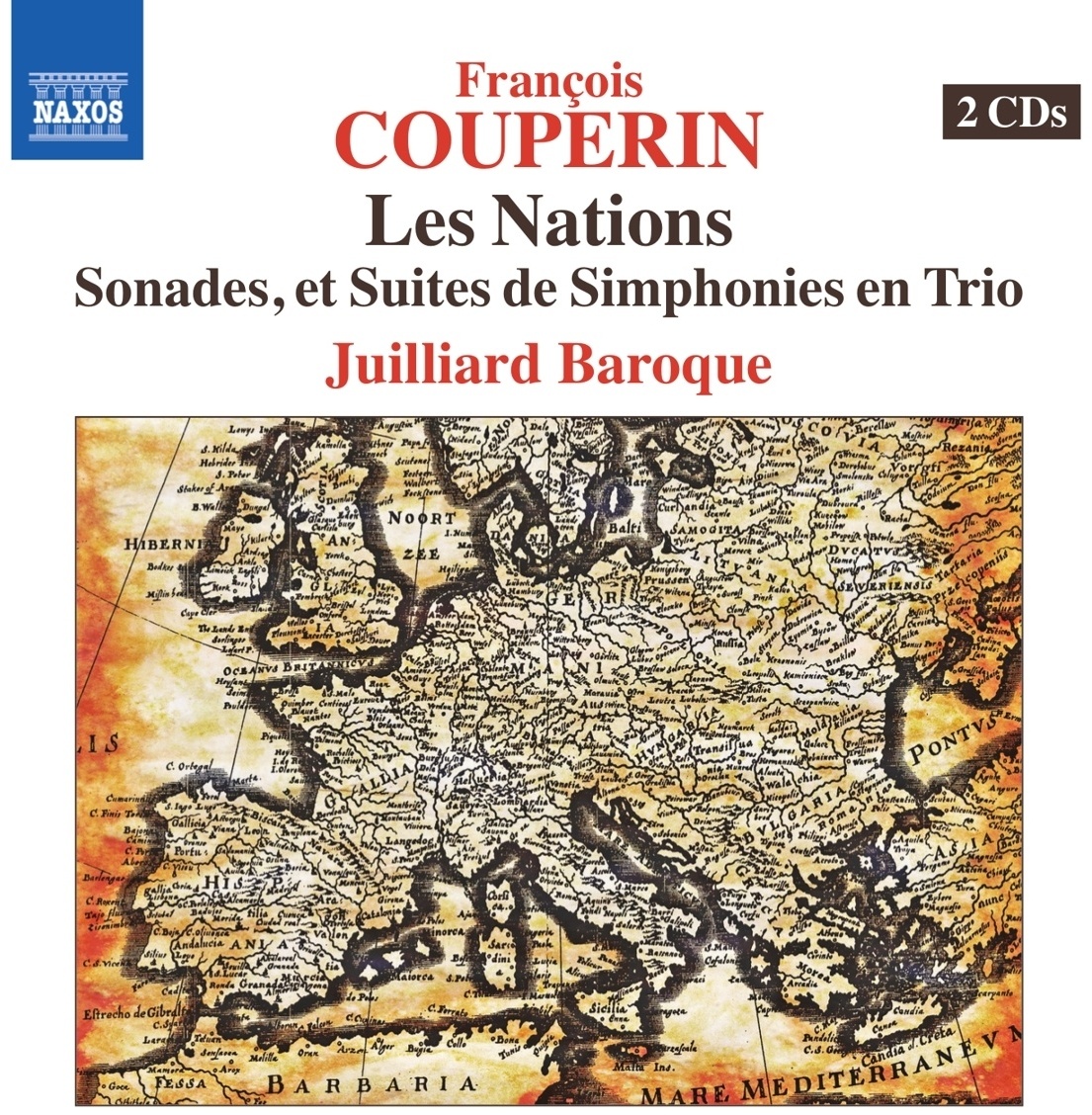 Les Nations - Juilliard Baroque. (CD)