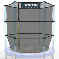 Kinetic Sports Trampolin 140 cm Schwarz