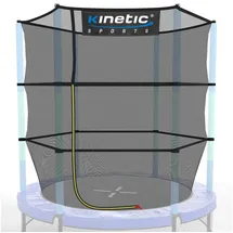 Kinetic Sports Trampolin 140 cm Schwarz