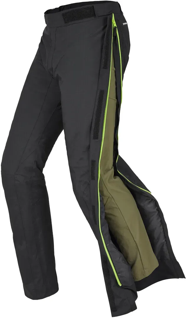 Spidi Superstorm CE H2Out wasserdichte Motorrad Überziehhose, schwarz, Größe 3XL für Männer