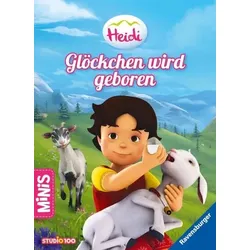 RAVENSBURGER49655 Ravensburger Minis: Heidi - Glöckchen wird geboren